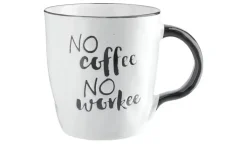 Peill+Putzler Kaffeebecher "No Coffee, No Workee" | No Coffee, No Workee
