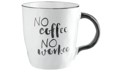 Peill+Putzler Kaffeebecher "No Coffee, No Workee" | No Coffee, No Workee