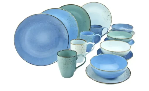 Peill+Putzler Kombiservice Amalfi | Blau, mehrfarbig