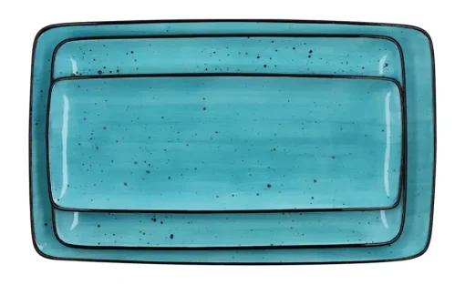 Peill+Putzler Platte L Genua | Blau, Weiß, Platte L