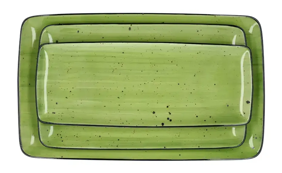 Peill+Putzler Platte M Genua | Grün, Weiß, Platte M