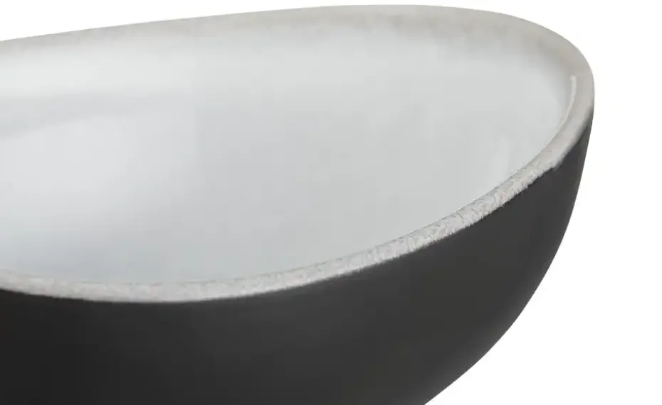 Peill+Putzler Schüssel Como | Grau, Schwarz, matt, 10 cm