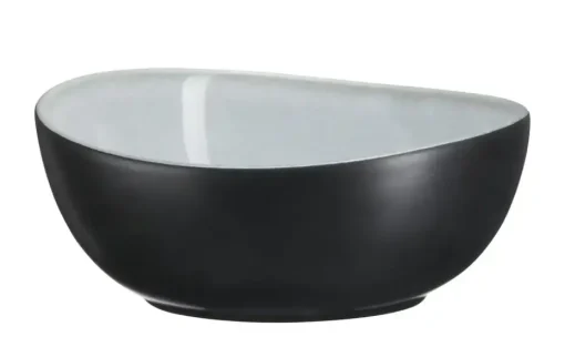 Peill+Putzler Schüssel Como | Schwarz, matt, Grün, 18 cm