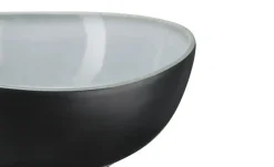 Peill+Putzler Schüssel Como | Schwarz, matt, Grün, 18 cm
