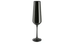 Peill+Putzler Sektkelch 200 ml, 2er Set Las Vegas | Schwarz, Sektkelch 200 ml