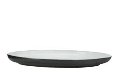 Peill+Putzler Servierplatte Como | Schwarz, matt, Grün, 25,2 cm