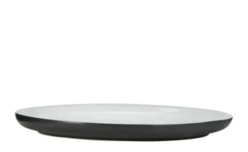 Peill+Putzler Servierplatte Como | Schwarz, matt, Grün, 25,2 cm