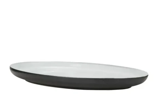Peill+Putzler Servierplatte Como | Schwarz, matt, Grün, 25,2 cm