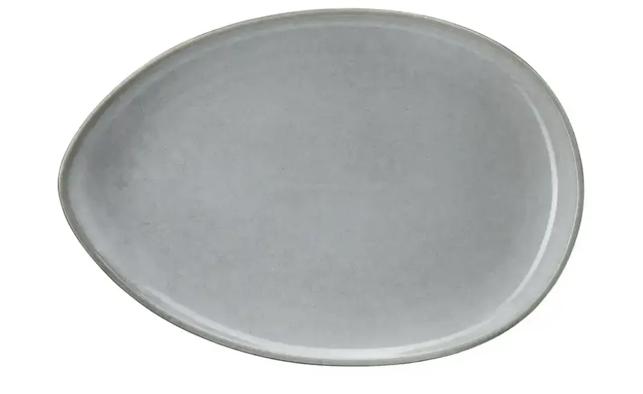 Peill+Putzler Servierplatte Como | Schwarz, matt, Grün, 41 cm