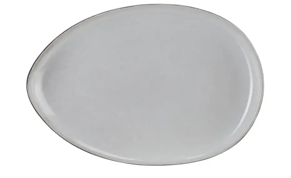 Peill+Putzler Servierplatte Como | Schwarz, matt, Grau, 25,7 cm