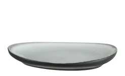 Peill+Putzler Servierplatte Como | Schwarz, matt, Grün, 12,4 cm