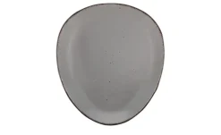 Peill+Putzler Speiseteller dreieckig 30 cm Siena | Grau, Speiseteller dreieckig