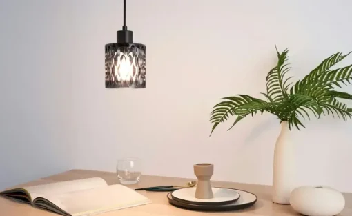 Pendelleuchte, 1-flammig, Rauchglas ´klein´ | Höffner