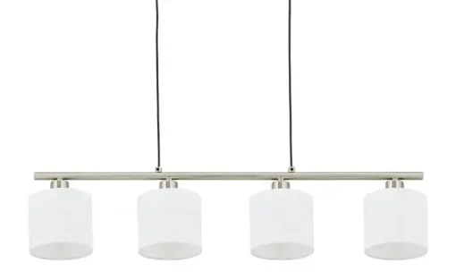 Pendelleuchte, 4-flammig, Weiß | Möbel Höffner
