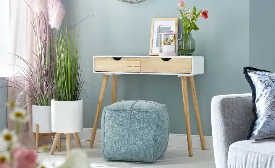 Pflanzgefäß | Weiß, Marmoroptik | Möbel Höffner