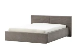 Polsterbett Colville | Taupe, 140 cm | Möbel Höffner