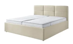 Polsterbett Dursley | Creme | Möbel Höffner
