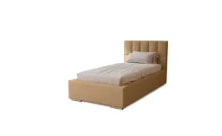 Polsterbett mit Stauraum Draven | 80x200 cm, Beige