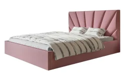 Polsterbett mit Stauraum Sleaford | 140x200 cm, Rosa