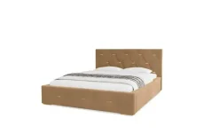 Polsterbett mit Stauraum Gwithian | 140x200 cm, Beige