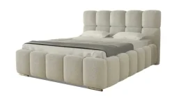 Polsterbett mit Stauraum Lowestoft | 140x200 cm, Beige