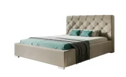 Polsterbett mit Stauraum Preston | 120x200 cm, Beige