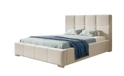Polsterbett mit Stauraum Poole | 120x200 cm, Creme
