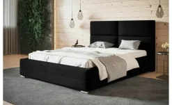 Polsterbett mit Stauraum Sale | 120x200 cm, Schwarz