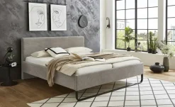 Polsterbett Stowe | Taupe | Möbel Höffner