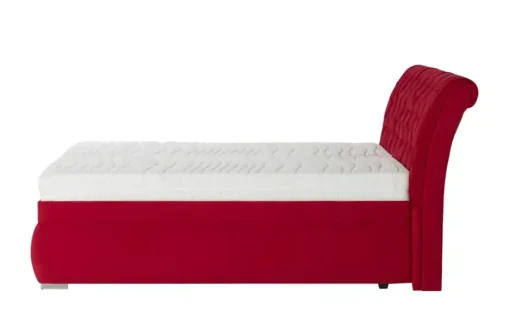 Polsterdoppelbett Derby | Rot | Möbel Höffner