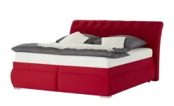Polsterdoppelbett Derby | Rot | Möbel Höffner