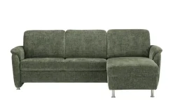 Polstermöbel Oelsa Ecksofa Selecta-Home | Grün, ohne