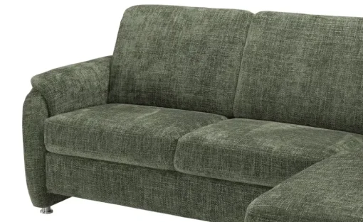 Polstermöbel Oelsa Ecksofa Selecta-Home | Grün, ohne