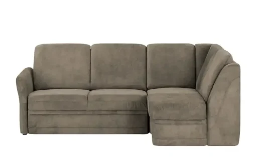 Polstermöbel Oelsa Ecksofa Luna | Taupe, rechts