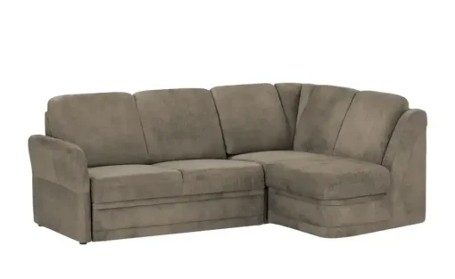 Polstermöbel Oelsa Ecksofa Luna | Taupe, rechts