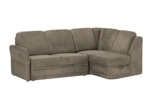 Polstermöbel Oelsa Ecksofa Luna | Taupe, rechts