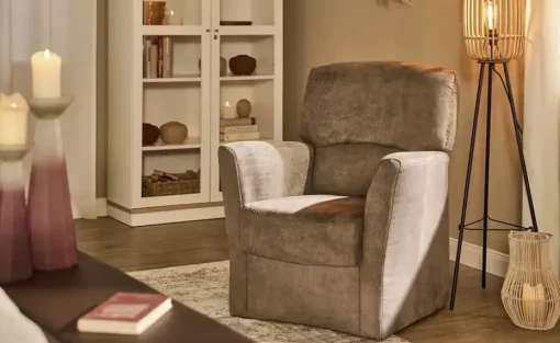 Polstermöbel Oelsa Sessel Toga | Taupe | Möbel Höffner