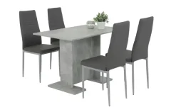 Polsterschwingstuhl 2er-Set Walton | Grau, 2er Set