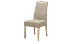 Polsterstuhl Top-Chairs | Beige, Eiche San Remo