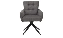 Polsterstuhl Tosca | Anthrazit | Möbel Höffner