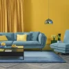 pop Bigsofa zweifarbig Cosy Cloudyflex | Petrol, Dunkelblau