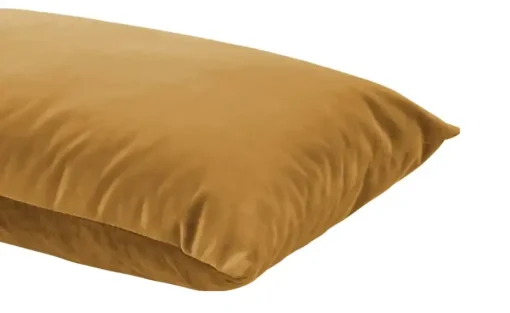 pop Dekokissen Velvet | Goldgelb, 60 cm | Möbel Höffner