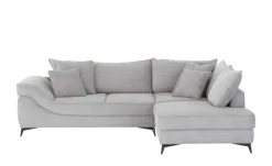 pop Ecksofa Trentino | Grau, rechts | Möbel Höffner