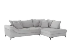 pop Ecksofa Trentino | Grau, rechts | Möbel Höffner