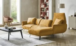 pop Ecksofa Ventus | Curry, rechts | Möbel Höffner