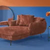 pop Longchair Relaxliege Ventus | Kupferfarben