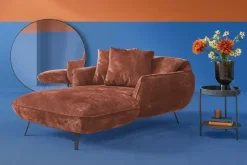 pop Longchair Relaxliege Ventus | Kupferfarben