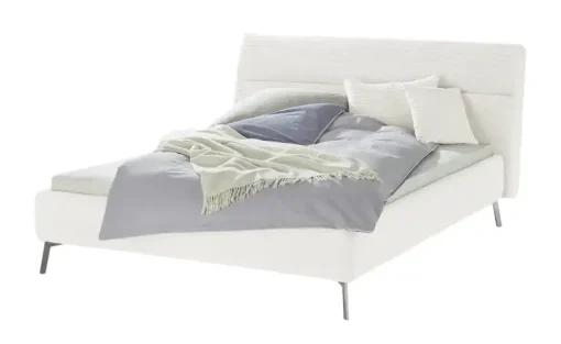 pop Polsterbett Laredo | Weiß, 140 cm | Möbel Höffner