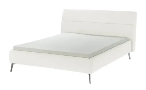 pop Polsterbett Laredo | Weiß, 140 cm | Möbel Höffner