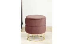 Pouf mit Stauraum Elisa | Pink | Möbel Höffner